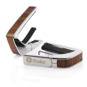 Thalia Capotasto Cromato Inserto Santos Rosewood
