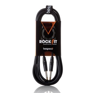 Bespeco Cavo Strumenti Jack Mono Jack Mono Mt 1,5 Rockit Guaina Rigata