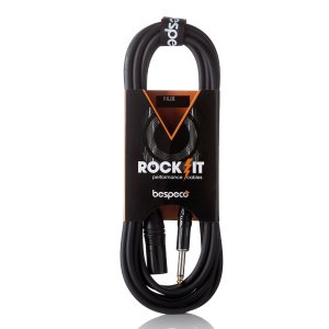 Bespeco Cavo Microfonico Jack Mono a XLR M Rockit Mt 6