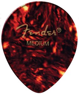 Fender Plettri 347 Shape Tortoise Shell Heavy Pack 12 Pz