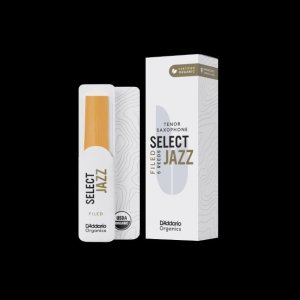 D'Addario Ance Organic Select Jazz Filed per Sax Tenore 3 Soft 5 Pz