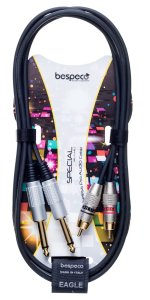 Bespeco Cavo Jack-Rca 2 Canali Mt10