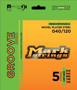 Markbass Electric Bass Nickel Plated Steel 40-120