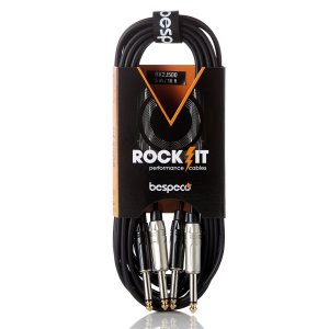 Bespeco Cavo Stereo 2 Jack Mono a 2 Jack Mono Rockit Mt 5