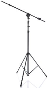 Bespeco Asta Microfonica Gigante a Giraffa Telescopica da Studio