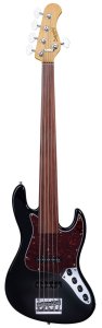 Sadowsky MetroExpress JJ Bass 5 Fretless Vintage Black