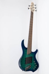 Dingwall Combustion 5 string 3 Pickups Pau-Ferro Whalepool Burst