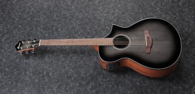Ibanez Aewc11Tcb Transparent Charcoal Burst Chitarra Acustica Elettrificata