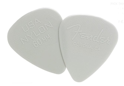 Fender Plettri 60 Mm Nylon 12 Pz