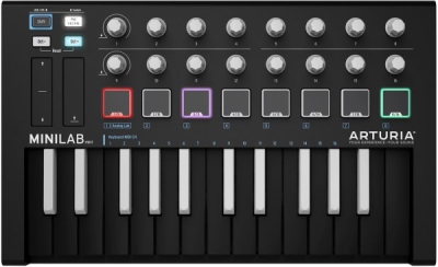 ARTURIA MINILAB MK2 CONTROLLER MIDI USB