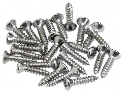 Fender Battipenna Screws Set Di 24 Chrome