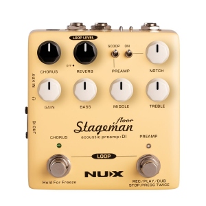 Nux Stageman Floor Preamp Acustico Analogico