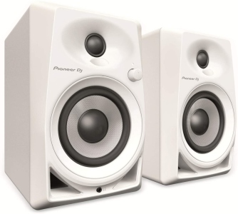 Pioneer Dj DM40W  Monitor Attivi la Coppia Bianca