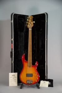 MusicMan BFR Stingray 5 Special Fuego Fretless 21 Of 105