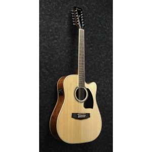 Ibanez PF1512ECENT 12 String Electro Acoustic Guitar Natural