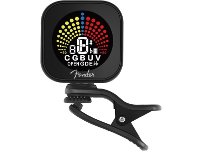 FENDER Flash 2.0 Rechargeable Tuner Black