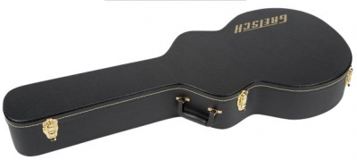Gretsch G6241Ft 16 Hollow Body Flat Top Hardshell Case Black