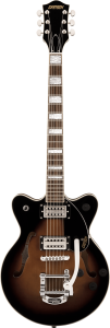 Gretsch G2655T Streamliner Center Block Jr Double Cut Brownstone Maple