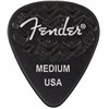 Fender Plettri 351 Wavelegth Black Medium Pack 6 Pz
