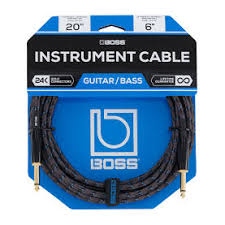 Boss Bic20 Cavo Strumenti Jack 6,3Mm - Jack 6,3Mm 6Mt