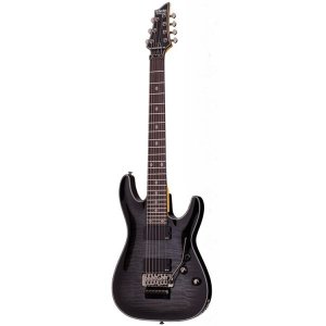 Schecter Damien Elite 7 Fr Trans Black Burst