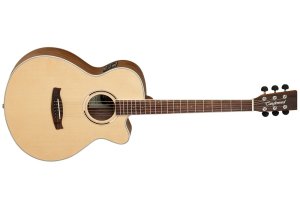 Tanglewood Dbtsfce Natural Chitarra Acustica Elettrificata Open Pore Satin