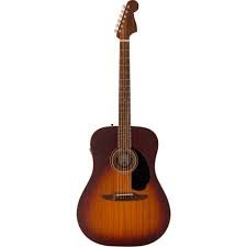 Fender Redondo Special Pau Ferro Fingerboard Black Pickguard Honey Burst con Gig