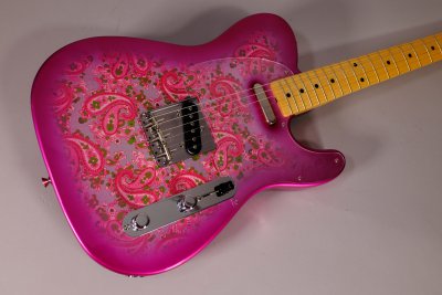 Fender Made in Japan Limited Telecaster Maple Pink Paisley