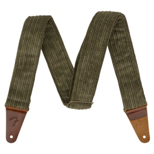 Fender Corduroy Strap, Antique Olive, 2"