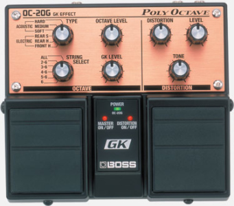BOSS OC-20G POLY OCTAVE USATO