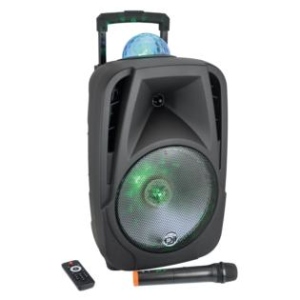 Karma Diffusore Amplificato con Radiomicrofono ed Effetto Luce 600W