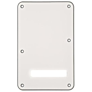 Fender Stratocaster Backplate White