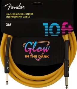 Fender Professional Series Glow in the Dark Cable Orange Mt3