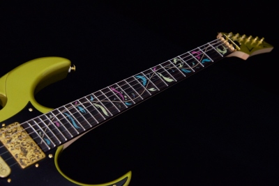 Ibanez Steve Vai Pia3761Sdg Sun Dew Gold Con Case