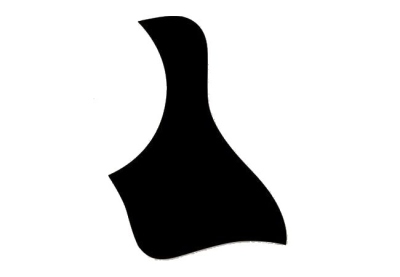 Taylor Baby Guitar Pickguard Black
