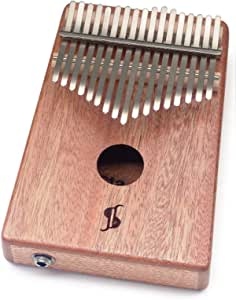 Stagg Kalimba 10 Chiavi Diatoniche Professionale in Mogano con Borsa