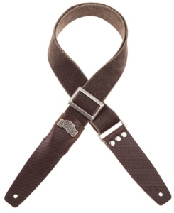 Magrabo 241125M SC Cotton WashedMarrone 5cm TwMarrone Scuro fibbia Recta Argento