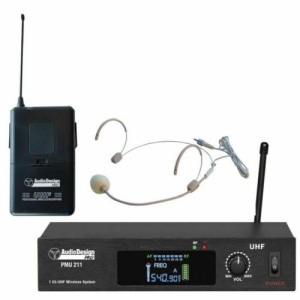 Audiodesign Pmu211BP 2 Body Pack con Microfono ad Archetto