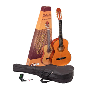 Toledo Primera 44 Natural 4/4 Guitar Pack