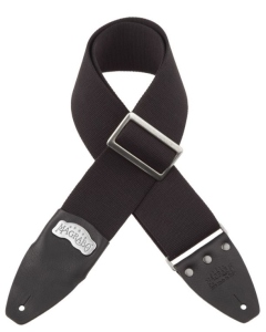 Magrabo 243201M SC Cotton Nero 8cm terminali Core Nero, fibbia Recta Argento