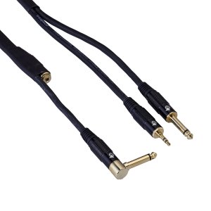 Bespeco Cavo Abbinato per Chitarra e In-Ear Monitor 2 Mt