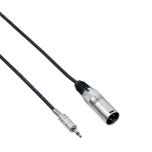 Bespeco  Cavo Jack Mono 3,5 e Cannon F Mt1,5 R