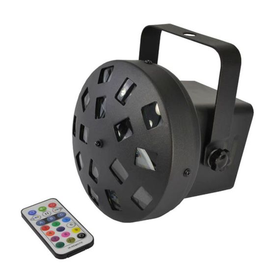 Pro Show Effetto Luce Mushroom a 3 Led con Telecomando