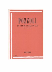 Ricordi Pozzoli 20 Studi Sulle Scale - Pianoforte
