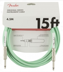 Fender Original Series Cavo 4,5 Mt Surf Green