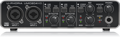 Behringer Uphoria Umc204Hd Interfaccia Usb