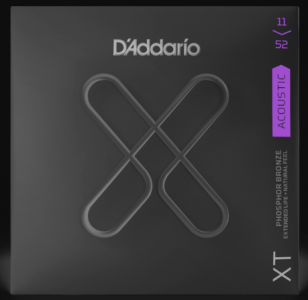 D'Addario Xt 11-52 Phosphor Bronze Muta Per Chitarra Acustica