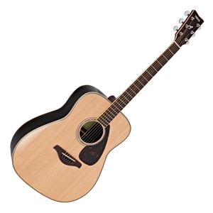 Yamaha Fg830Nt Acoustic Guitar Natural 