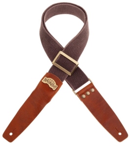 Magrabo 241123M SC Cotton Washed Marrone 5cm Tw Marrone fibbia Recta Ottone