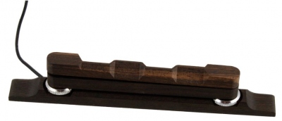 Allparts Mb 0508-Pro Piezo Mandolin Bridge Rosewood
